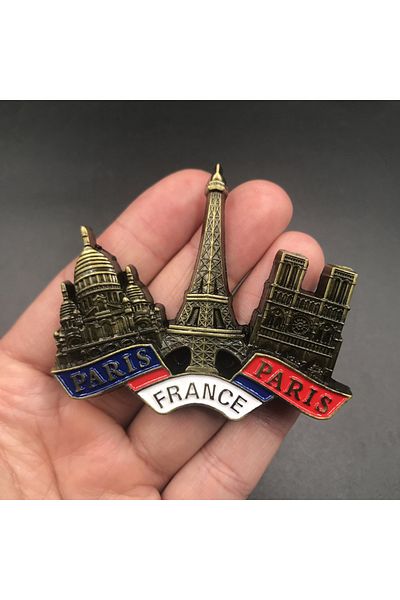 Choice D UK Italy Rome France Paris American Qatar Metal Fridge Magnet Magnetic Refrigerator Decoration St.