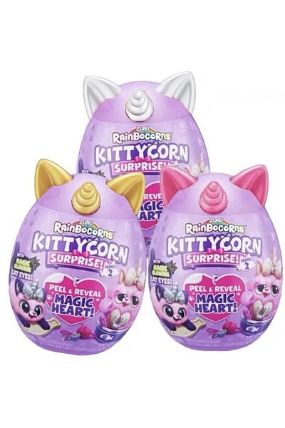 Choice Randomly 2pcs Genuine Zuru Dog Planet Fourth Generation Rainbocorns Unicorn Surprise Magic Egg Blind