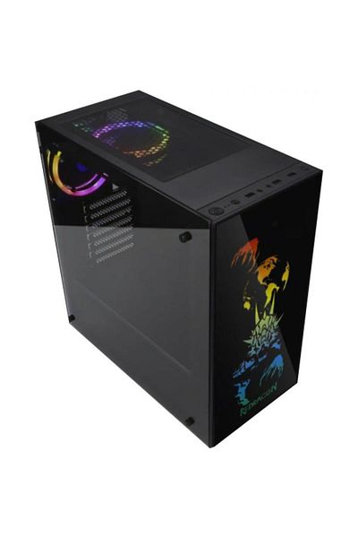 REDRAGON Redragon Steeljaw Case, Mid Tower, ARGB (Black)