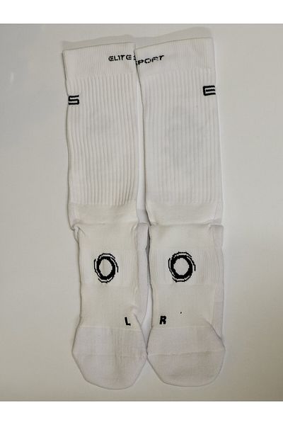 ÖZKAHRA TEKSTİL Unisex Long Anti Silip Socks Αντιολισθητικές λευκές κάλτσες