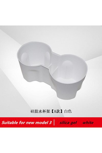 Choice model Y TPE black Car Cup Limiter For Tesla Model 3/Y Auto Interior Accessories Car Center Console S