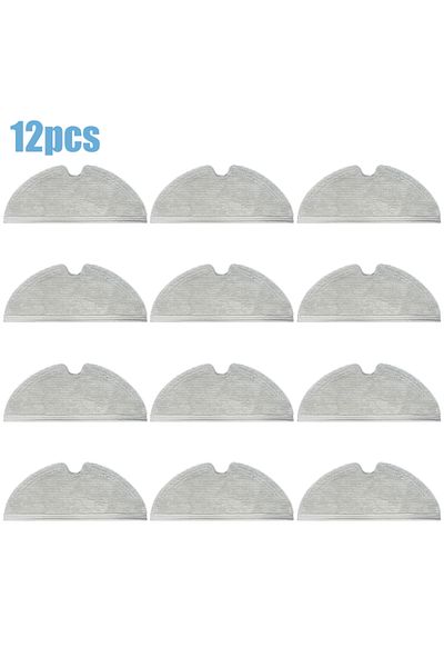 Choice 12pcs Mop Accessories for Roborock Q7 MAX / MAX+ Roborock S5 MAX S6 S50 S55 Sweeping Robot Cleaner