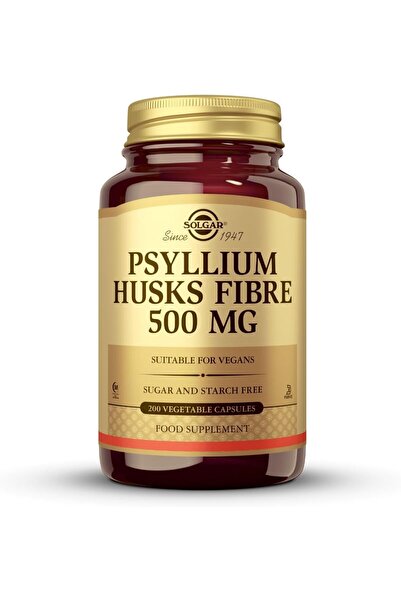 Solgar ألياف قشور السيليوم من سولجار ٥٠٠ مجم، ٢٠٠ كبسولة