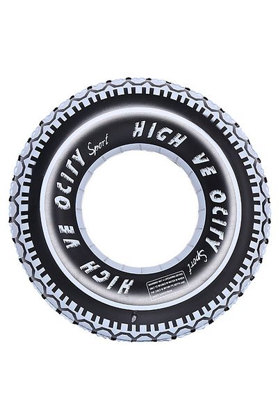 HOSPORT 90 Car Tire Swim Float Tube Pvc Pool Floating Rings Leakproof Inflatable Swimming Rings Floaties Thi