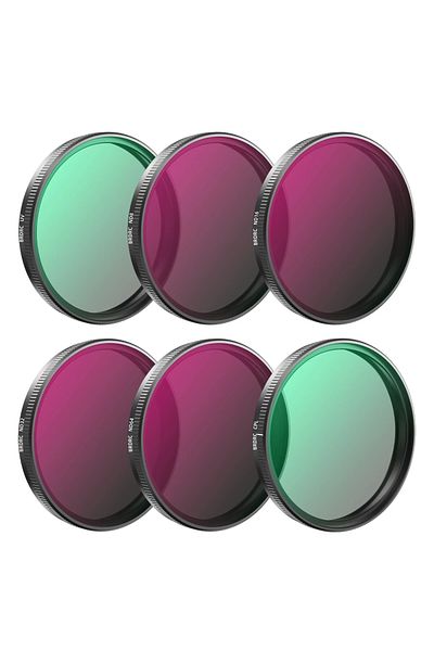 Choice For Action 5 Pro 4 3 Uv Cpl Nd8 16 32 64 Brdrc Uv/cpl/nd8/16/32/64 Filter Kits For Dji Osmo Action 3