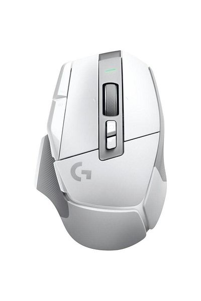 logitech Mouse Gaming fără fir Logitech G502 X Lightspeed, USB, 25600 dpi (Alb)
