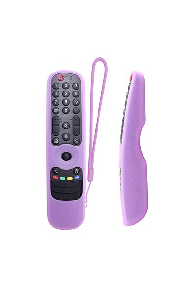 choice2 PURPLE Suitable For LG Magic Remote 2021/22/23/24 Remote Control Anti Slip Silicone Protective Case