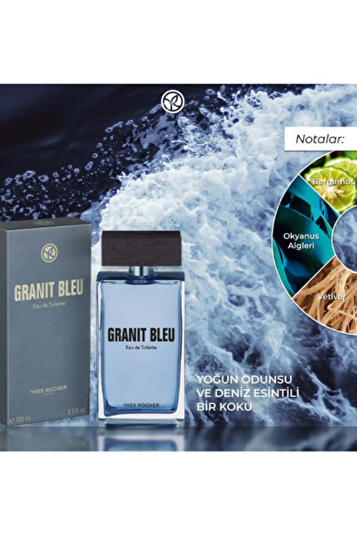 Yves Rocher Yeni Odunsu Marin Kokusu Erkek EDT 100 ml %95 Doğal İçerik