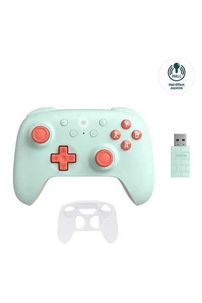 Choice Mint With Case 8bitdo Ultimate 2c Wireless Gaming Controller For Pc, Windows 10, 11, Steam Deck, Ras