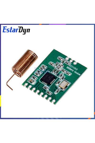 Choice وحدة لاسلكية CC1101 هوائي نقل لمسافات طويلة 868 ميجا هرتز واجهة SPI طاقة منخفضة M115 لـ...