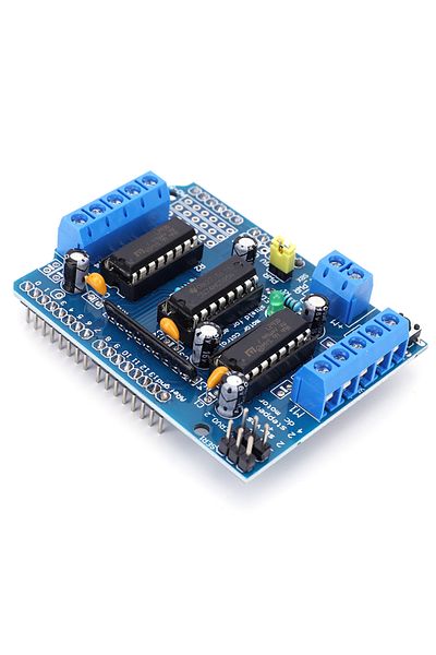 Choice L293D DC Motor Drive Shield Stepper 4.5-36V 4CH Motor Driver Shield Board for Arduino Raspberry P...