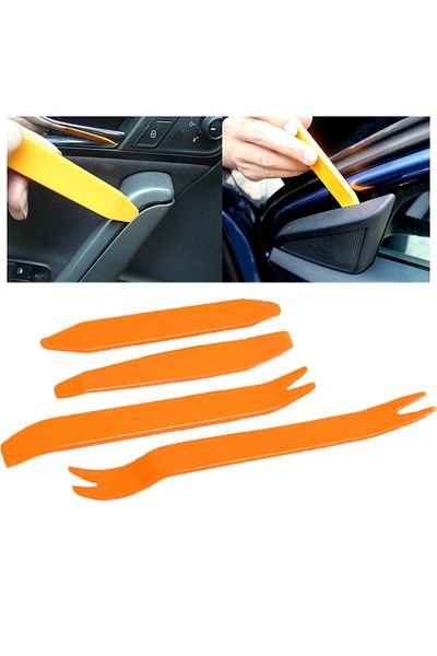 Choice 4Pcs Car Removal Tool Car Radio Door Clip Panel Trim Dash Auto Radio Removal Pry Tool Automobile ...
