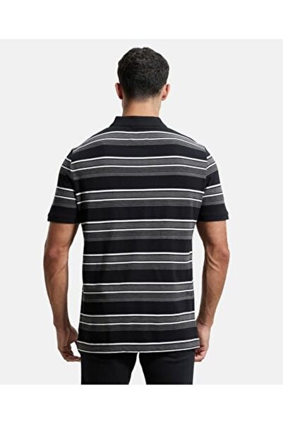JOCKEY USA Originals Half Sleeve Y/D Polo US93-0103-BLACK/C.MELANGE
