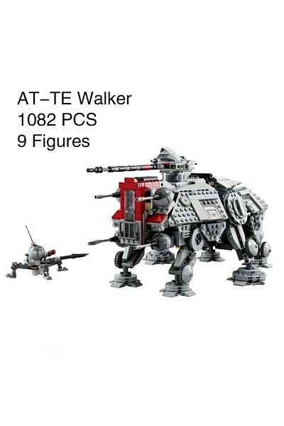 Choice no original box 1082Pcs New Compatible With 75337 All Terrain Tactical Actuator At-te Model Building
