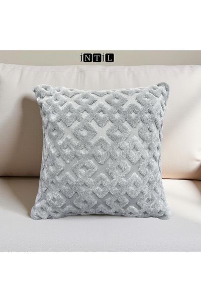 intil husă de pernă personalizată Design Punch Poncho Model Husă de pernă decorativă 43cm x 43cm 1buc