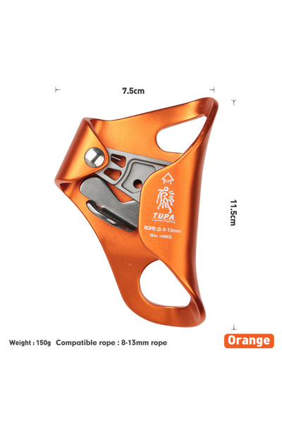 Choice جهاز رفع الصدر للتسلق باللون الأصفر من شركة Outdoor Rock SRT Professio...