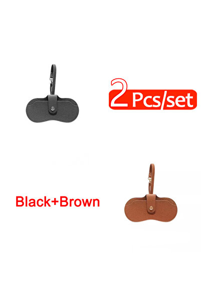 Choice Set 1 Portable Glasses Bag Soft Leather Sunglasses Pouch Slim Fashion ...