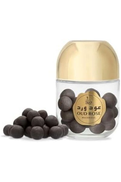 ALREHAB Al-Rehab Maamool Oud Rose Bakhoor 100 g