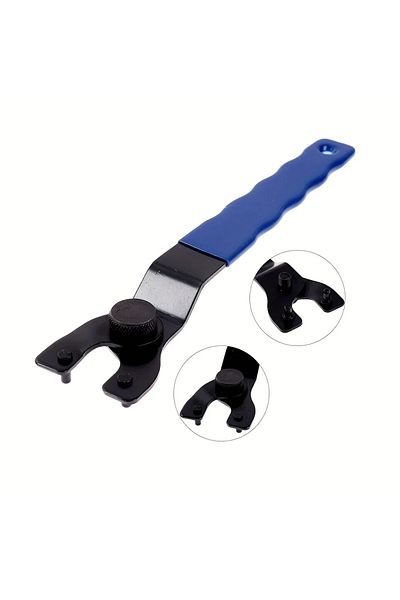 Choice 8-50mm Adjustable Angle Grinder Key Pin Spanner: The Perfect Home Wrench Repair Tool for DIYers!