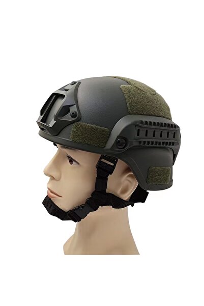 Choice خوذة عسكرية خضراء خوذة FAST MICH2000 Airsoft MH خوذة تكتيكية خارجية تك...