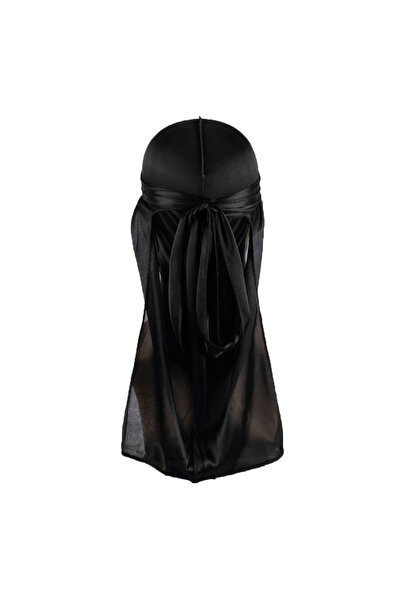 Choice8 قبعة استحمام دوراج حرير للرجال 4801BLACK، قبعة دو راج دو راج ذات ذيل ...