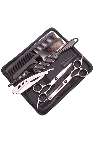 Choice1 مجموعة مقصات شعر هيدو K-B C1001، 7 قطع، 6 بوصات، من الفولاذ المقاوم ل...