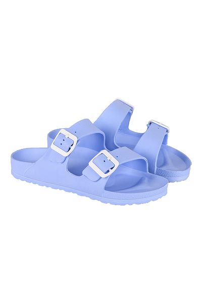 JustBow Papuci albastri pentru femei