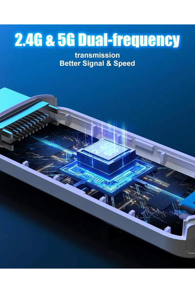 Choice جهاز إرسال واستقبال HDMI لاسلكي بطول 30 مترًا، إشارة مستقرة 2.4 جيجاهرتز/5 جيجاهرتز لبث الفيديو والصوت