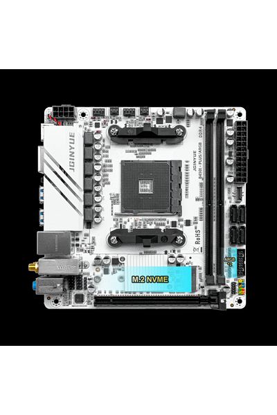 Choice JGINYUE ITX AMD AM4 B450 ARGB Computer Motherboard supports DDR4 desktop RAM AM4 CPU slot NVME NG...