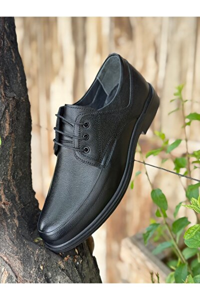 İYİSİNDEN SHOES أحذية رجالية من الجلد الطبيعي لتقويم العظام بأربطة وأحذية كاج...