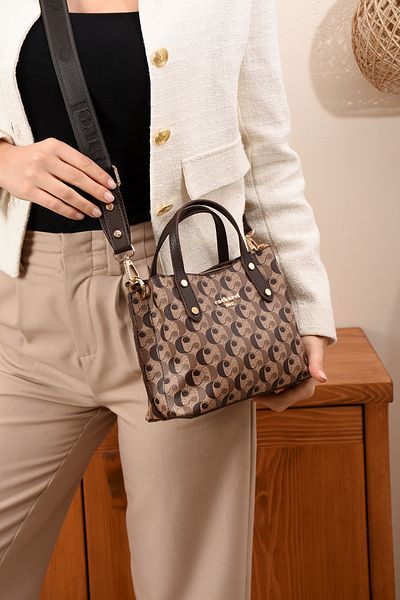 Cacharel Paris Women's Shoulder and Hand Bag Imported Fabric a Quality