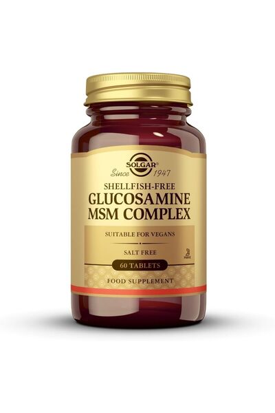 Solgar Glucosamine Chondroitin Msm 60 Tablets