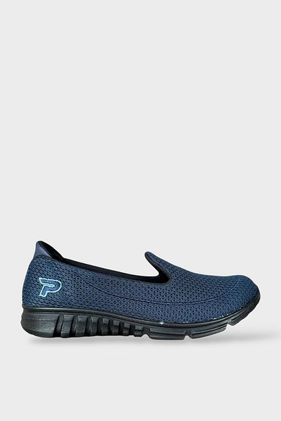 Liger Mey Form Orthopedic Sole Daily Walking Παπούτσια ΣΚΟΥΡΟ ΜΠΛΕ - ΜΑΥΡΟ