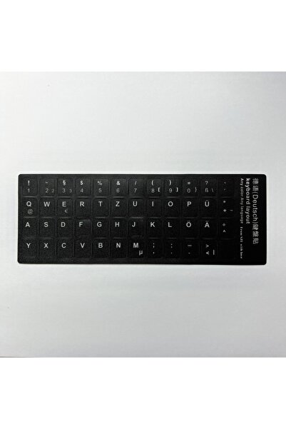 Choice Sticker German English Spanish Italian Korean French Deutsch Keyboard Stickers Frosted PVC Language