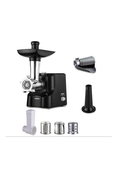Zelmer Masina de tocat carne Zelmer ZMM1530B, 1500 W, 1,5 kg/min, accesoriu razuire, accesoriu rosii