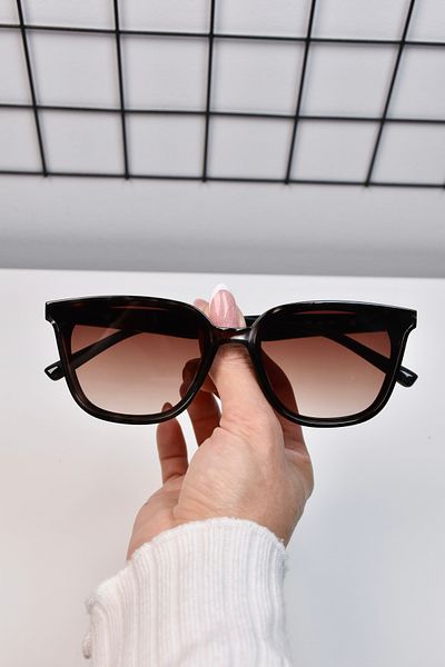 LOOKUP NEW Brown Zebra 60 Ekartman Bone Glass Changeable Women Unisex Men Uv400 Protection Sunglasses