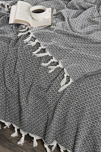 ENESSA Deniz Series Double Pike 200X235 cm Bedspread