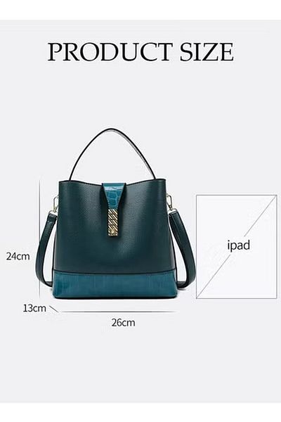 Generic 3-piece Women's Shoulder Bag Set Crossbody Bag Flap Small Wallet Card Holder Tote Bag Handbag