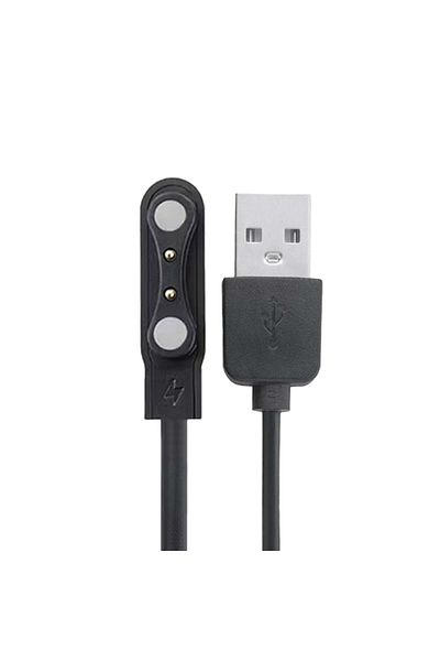 Choice Black 2 Pin Usb Charging Cable For Zl02 / Zl02d Smartwatch