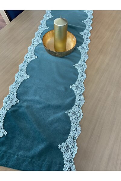 Hyatt Concept Mint yeşili taşlı fransız dantelli çeyizlik hediyelik günlük ka...