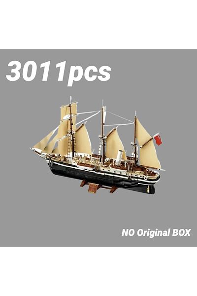 Choice NO Original BOX 12535 New Icons Fit 10335 The Endurance Ship 3011pcs Model Building Blocks Kit Legen