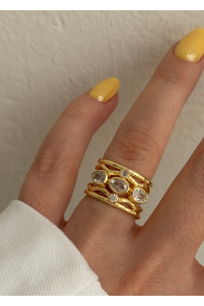 KİLİGİSTANBUL خاتم LEVO VINTAGE (يمكن تعديل الحجم)