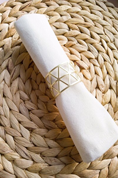 Emtory Home 12 bucăți de șervețele de prezentare pentru servicii de in natural