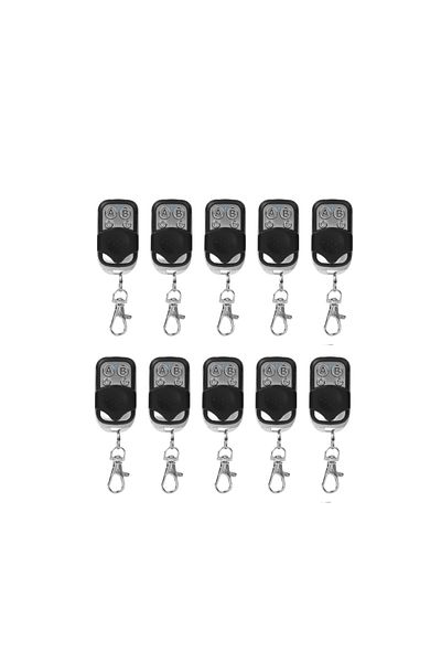kebidu 10pcs 5-50pcs 433MHz Remote Control Universal Garage Remote 4 Buttons Duplicator Controller Replacem