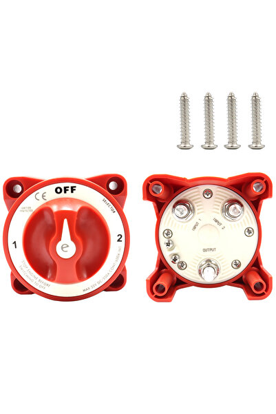 choice2 محدد 3 مواضع من Blue Sea Systems - 32 فولت 350 أمبير من سلسلة E، مقاو...