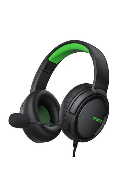 Choice Green BINNUNE BG02 Gaming Headset With Mic For PS4 PS5 Xbox Series Xbox One PC Switch Wired Gaming H