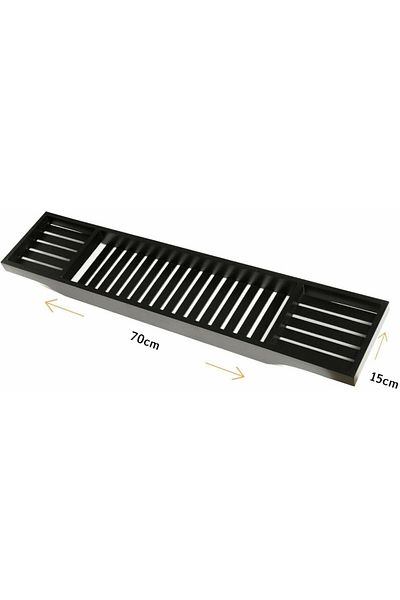 Generic PVC Bathtub Shelf Tray - Waterproof Bathroom Storage Rack for Bath Essentials Organization