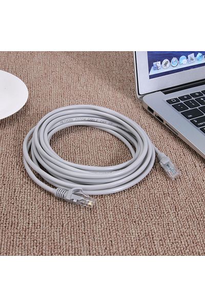 VODOOL كابل إيثرنت 3 متر 1 متر 1.5 متر 2 متر 3 متر 5 متر كابل شبكة LAN RJ45 عالي السرعة مع موصل RJ-45 إنترنت R