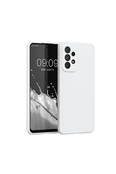 KWmobile Case For Samsung Galaxy A33 5g, Silicone, White, 57833.48
