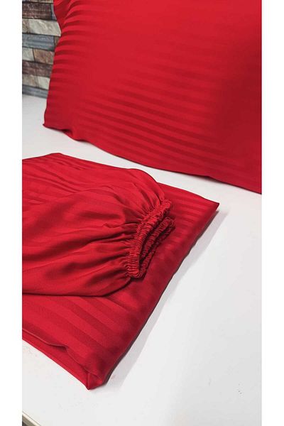 GASEL ÇARŞI Single Satin Elastic Bed Sheet Set (100X200 & 120X200)